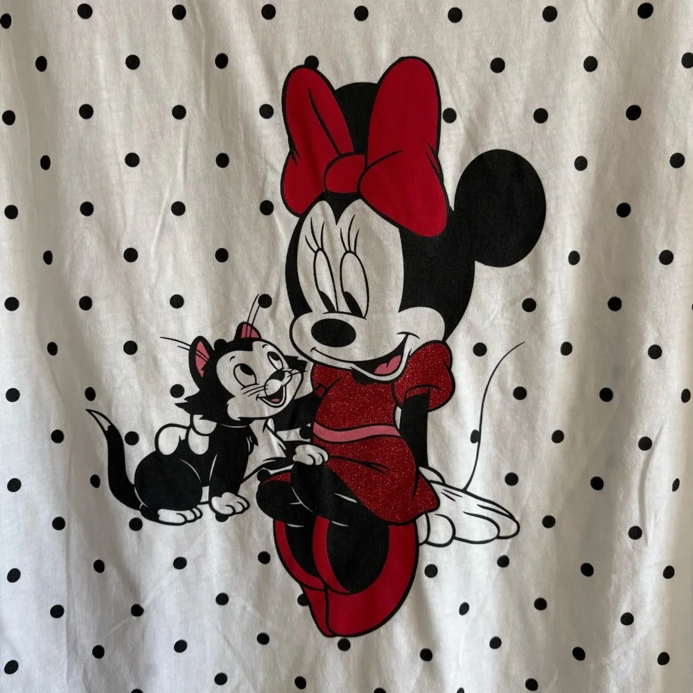 Kate Spade X Disney Minnie Mouse Figaro T-Shirt Short-Sleeve Tee Women’s Small